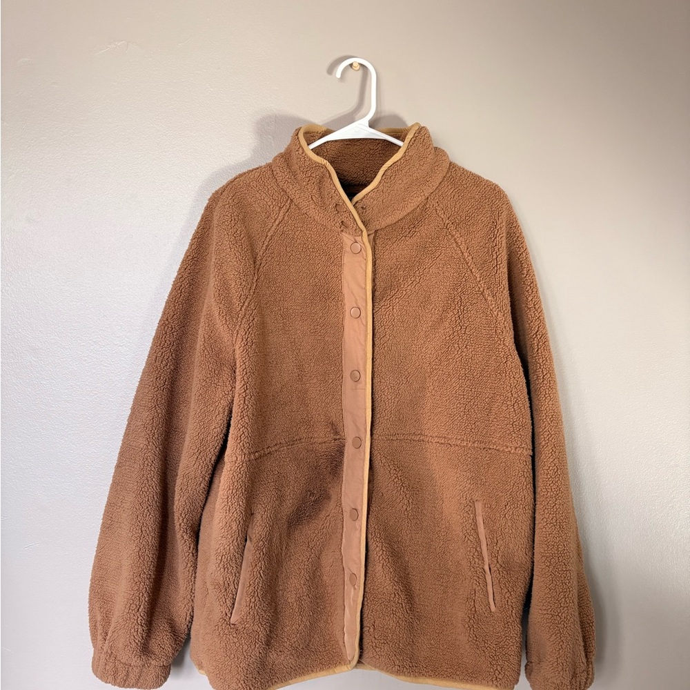 Cozy Brown Teddy Jacket
